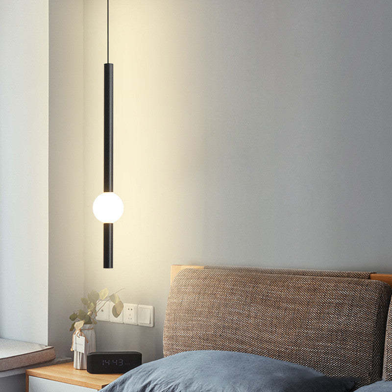 Arisha Minimalista Lineal Lámpara Colgante Negra/Blanca