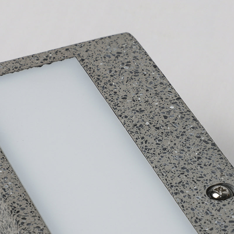 Ray Moderno Rectangular LED Aplique de Pared Exterior