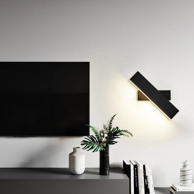 Arisha Minimalita Giratorio Metal LED Aplique de Pared