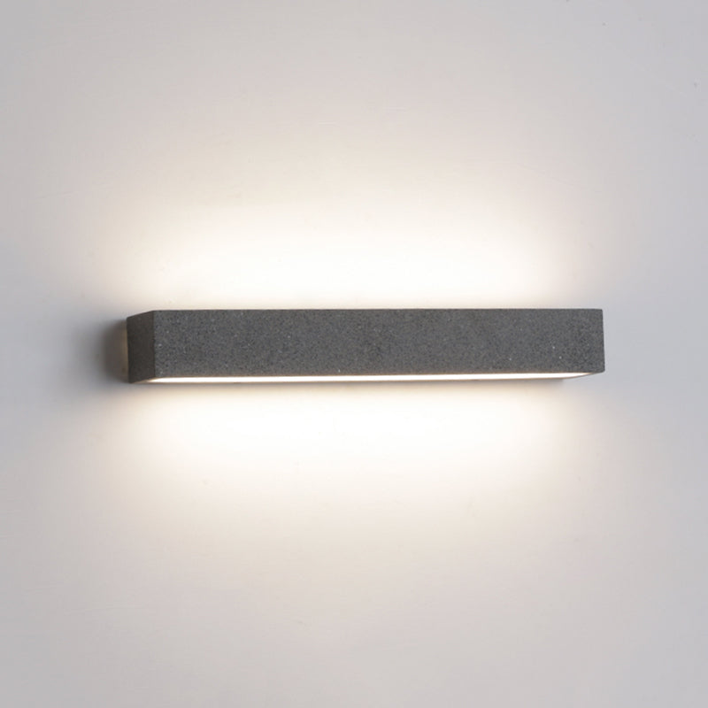 Ray Moderno Rectangular LED Aplique de Pared Exterior
