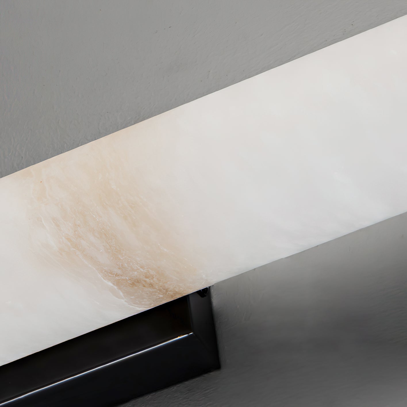 Arcus Modern Minimalist Elegance Brass Alabaster Sconce Wall Lamp - Lamp Copper