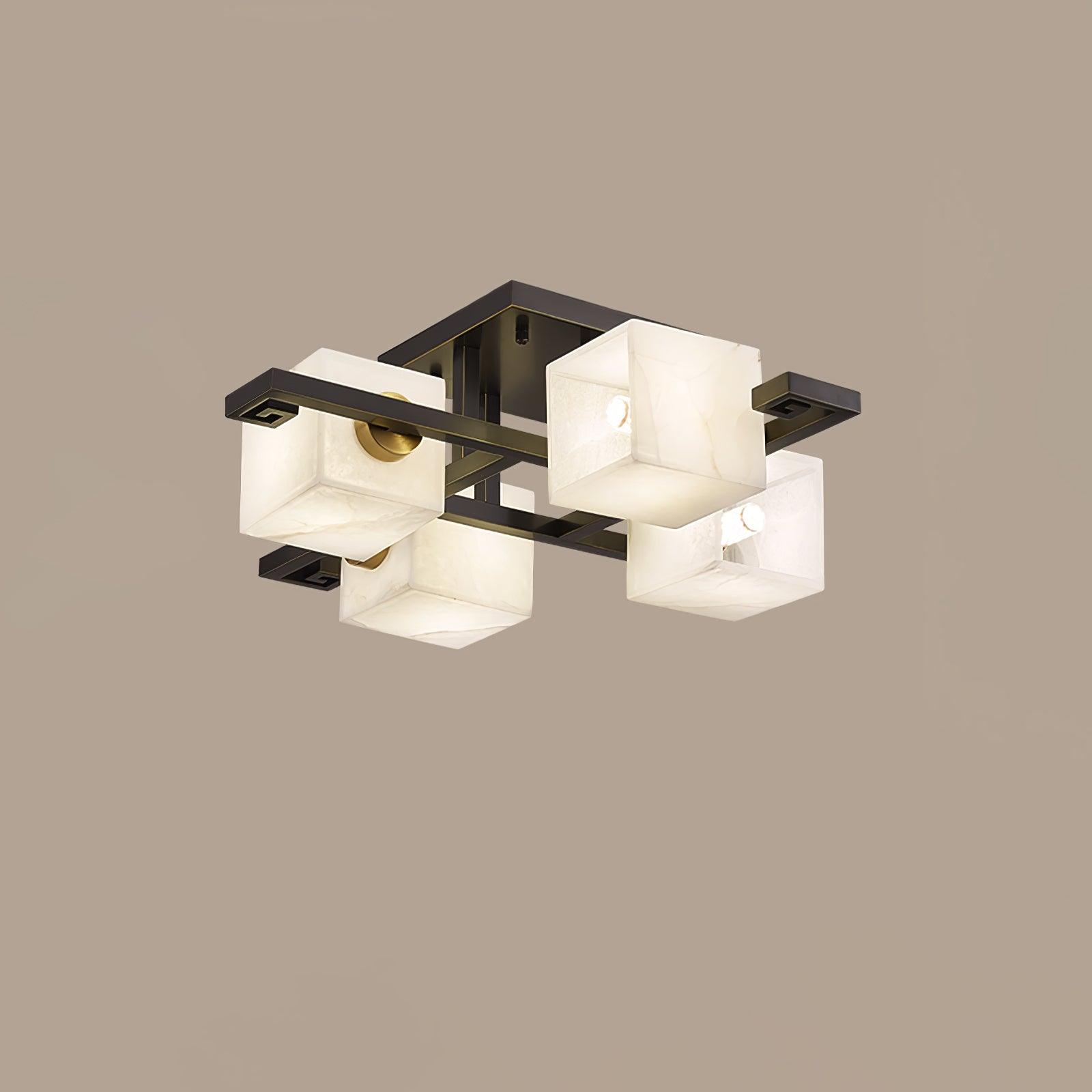 Kaelen Alabaster Ceiling Light - Letslighting