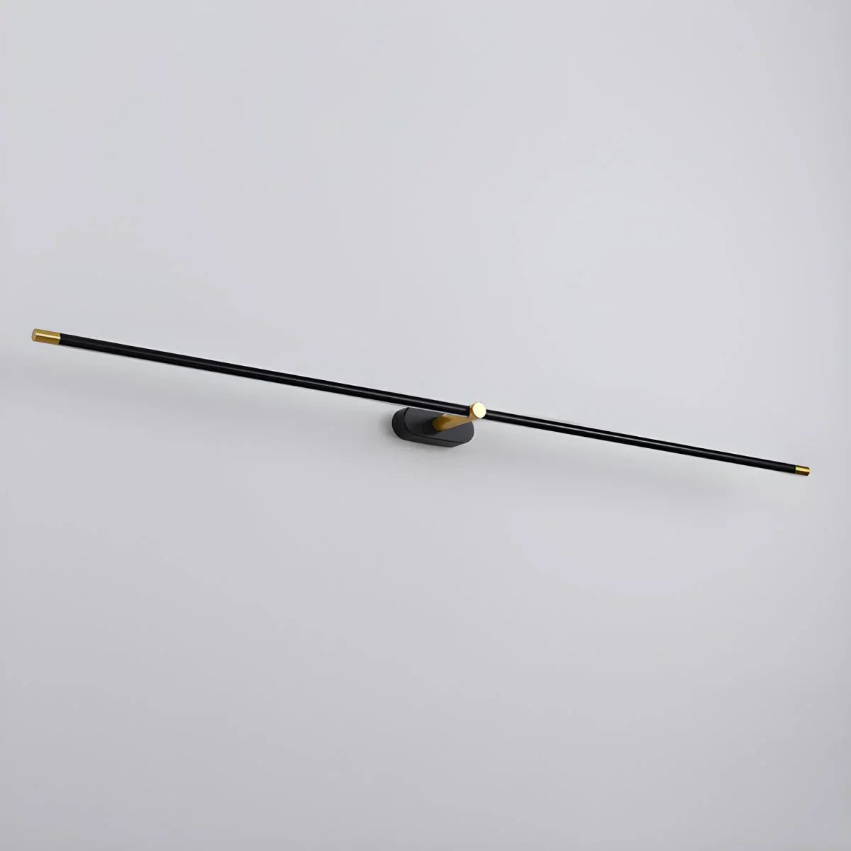 Arisha Lámpara de Pared Lineal Minimalista en Dorado y Negro