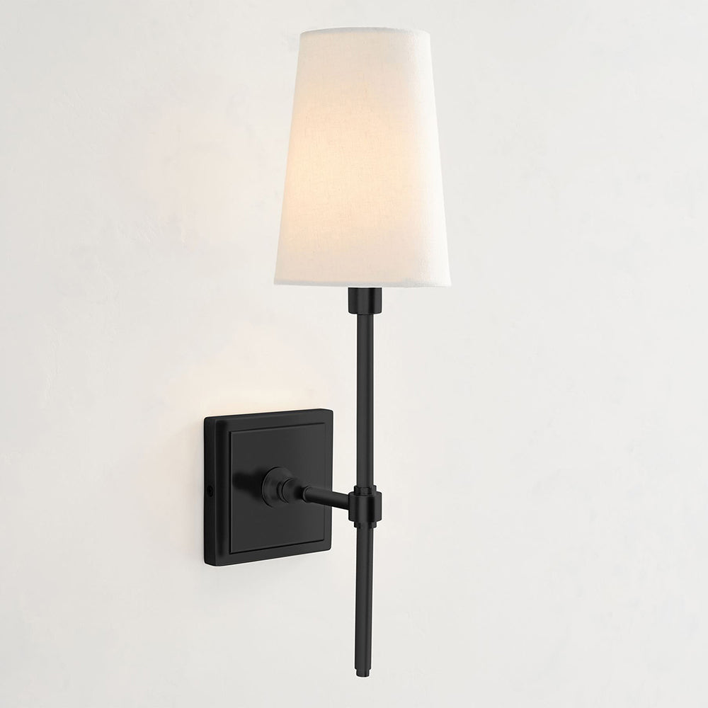 Vicarara Vintage Industrial Brass Fabric Wall Lamp - Lamp Copper
