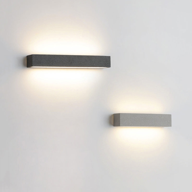 Ray Moderno Rectangular LED Aplique de Pared Exterior