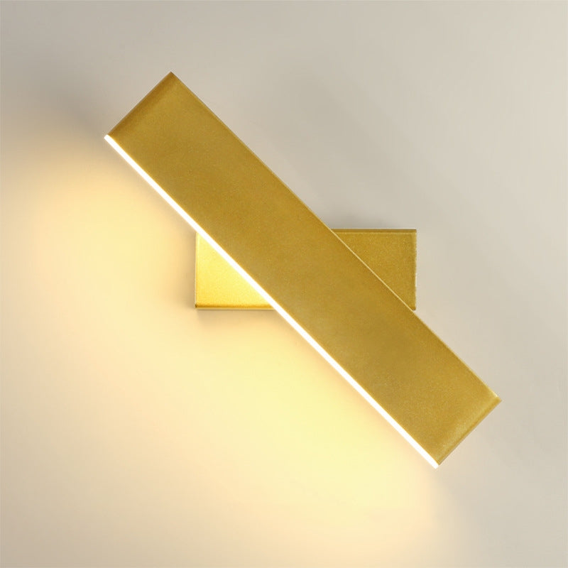 Arisha Minimalita Giratorio Metal LED Aplique de Pared