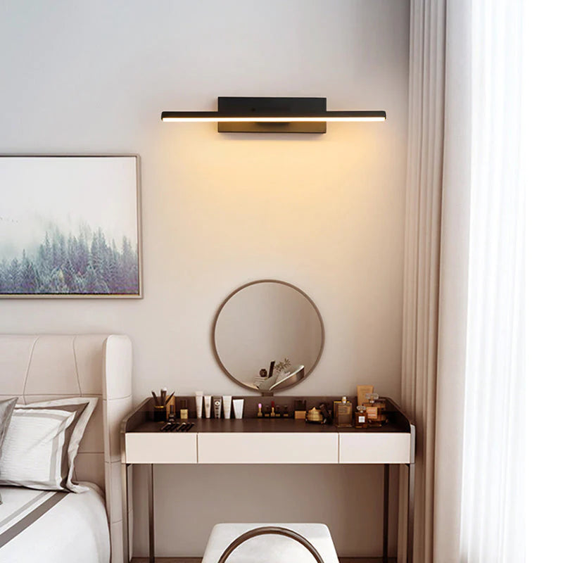 Arisha Moderno Aplique de Pared Giratorio Rectangular/Lineal Metal