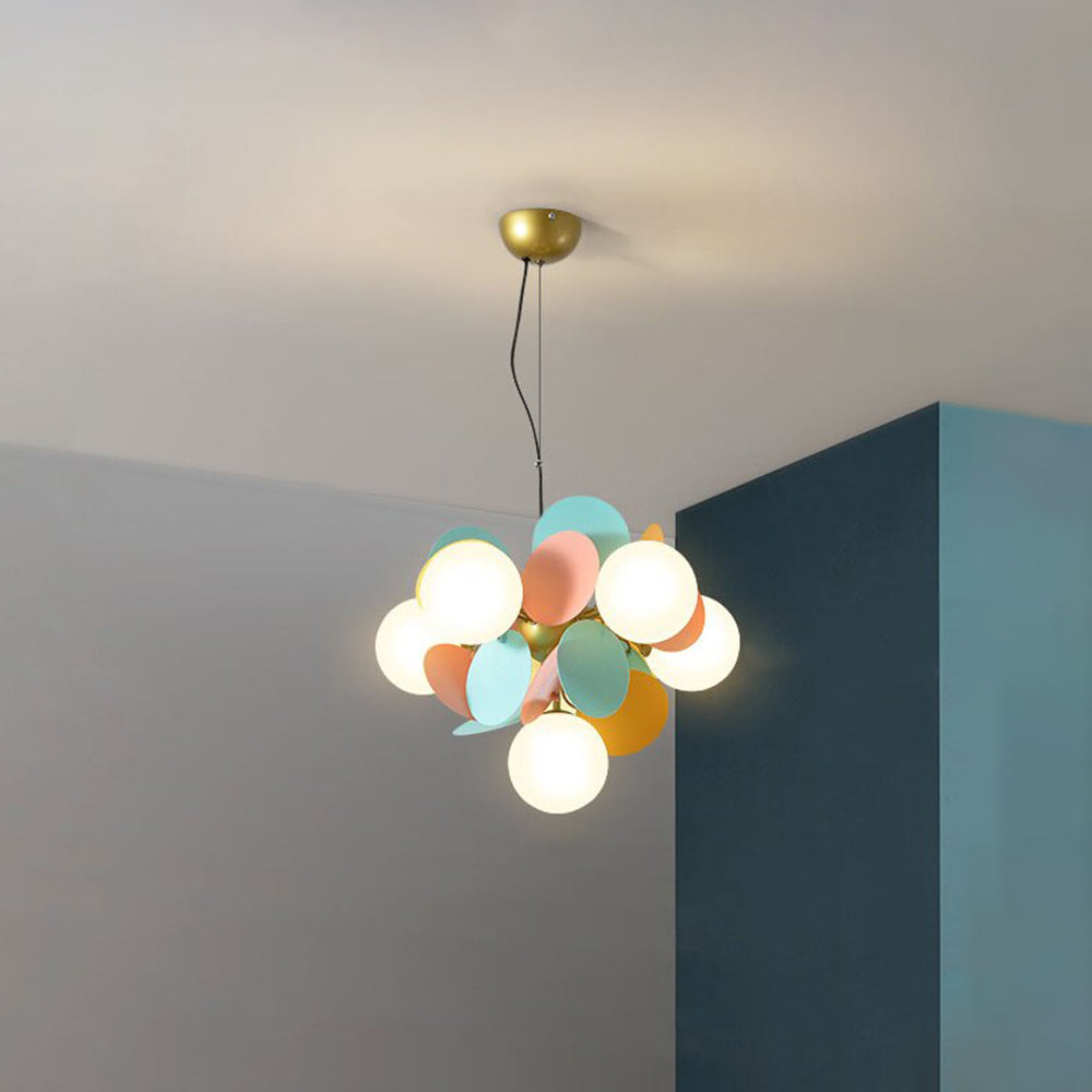 Valentina Moderno Geométrico Metal/Acrílico Lámpara Colgante
