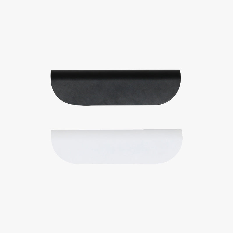 Ray Moderno Flexión Metal LED Aplique de Pared Exterior Negro/Blanco