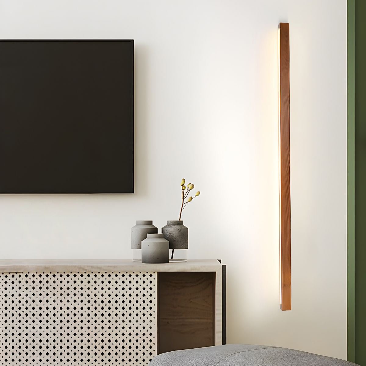 Arlo Linear Wood Wall Light - Letslighting