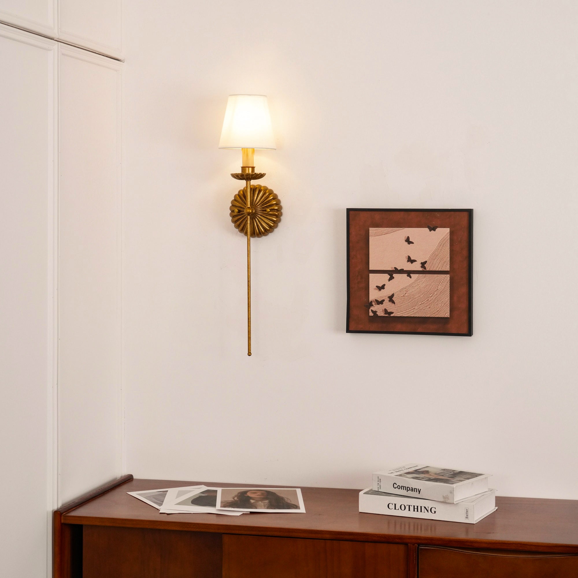Kristy Lámpara de Pared con Forma de Lámparas de arañas Antiguos