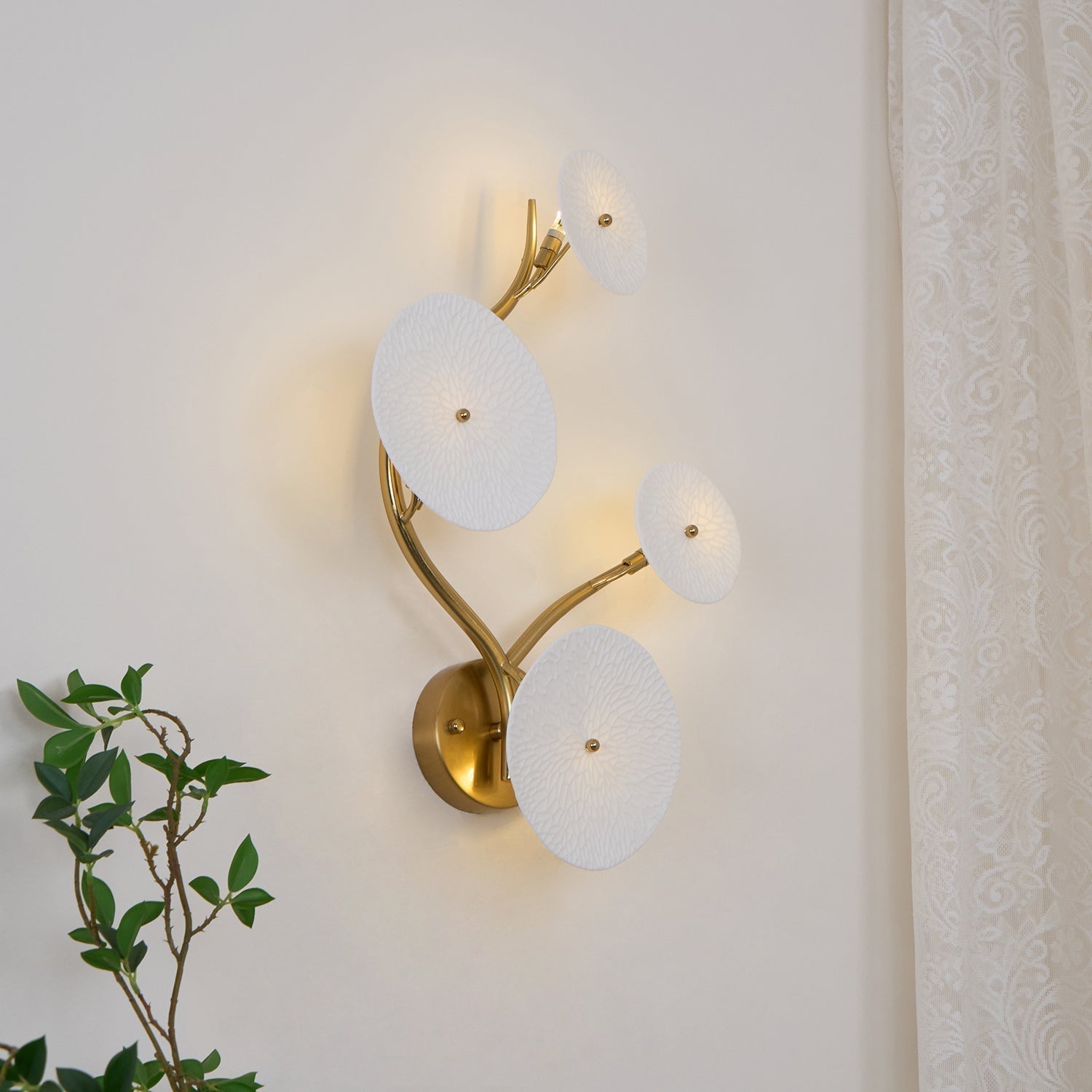 Lotus Petal Wall Lamp - Letslighting