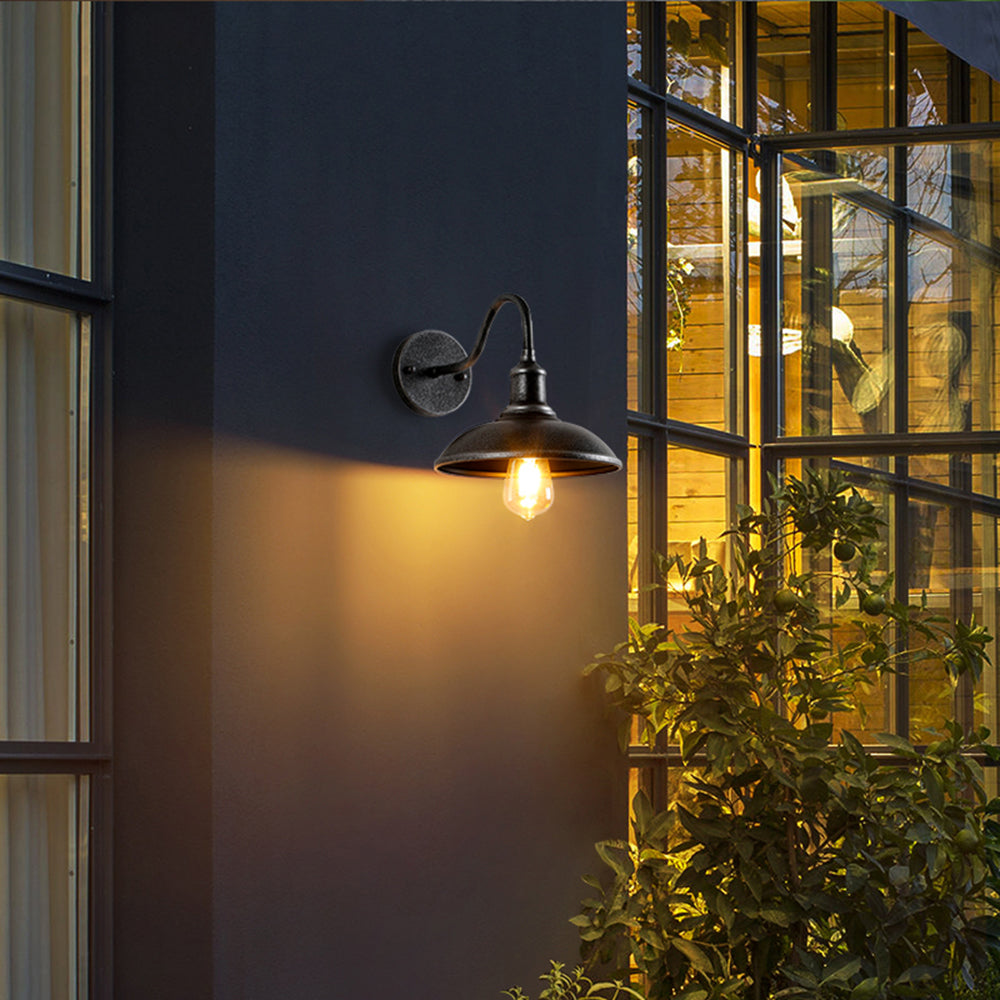 Ray Aplique de Pared Vintage Cúpula  LED  Bronce