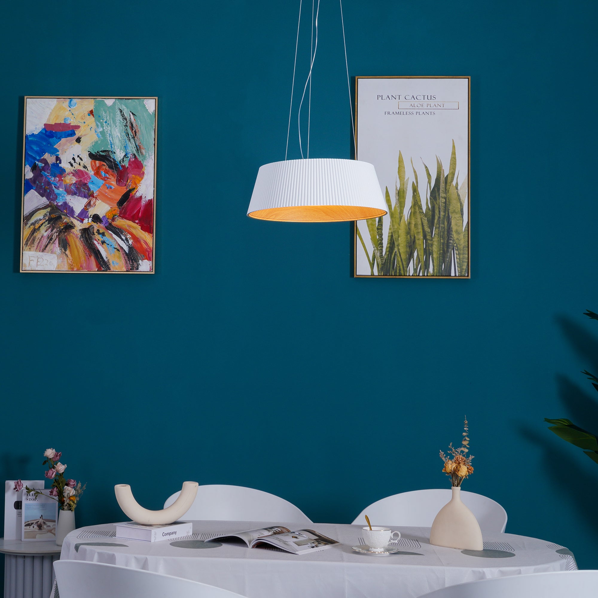 Modern Ribbed Pendant Light - Letslighting