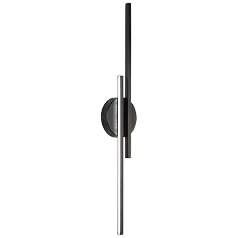Arisha Minimalita Lineal Metal LED Aplique de Pared Negra/Blanca
